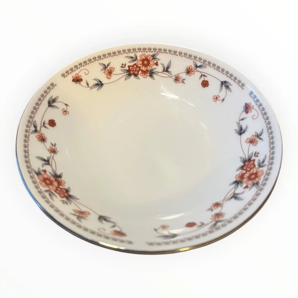 Sheffield Anniversary Porcelain Fine China Fruit Bowl 5.5 Inch Floral Japan